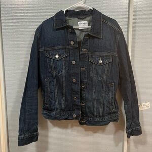 Old Navy Dark Blue Denim Jacket